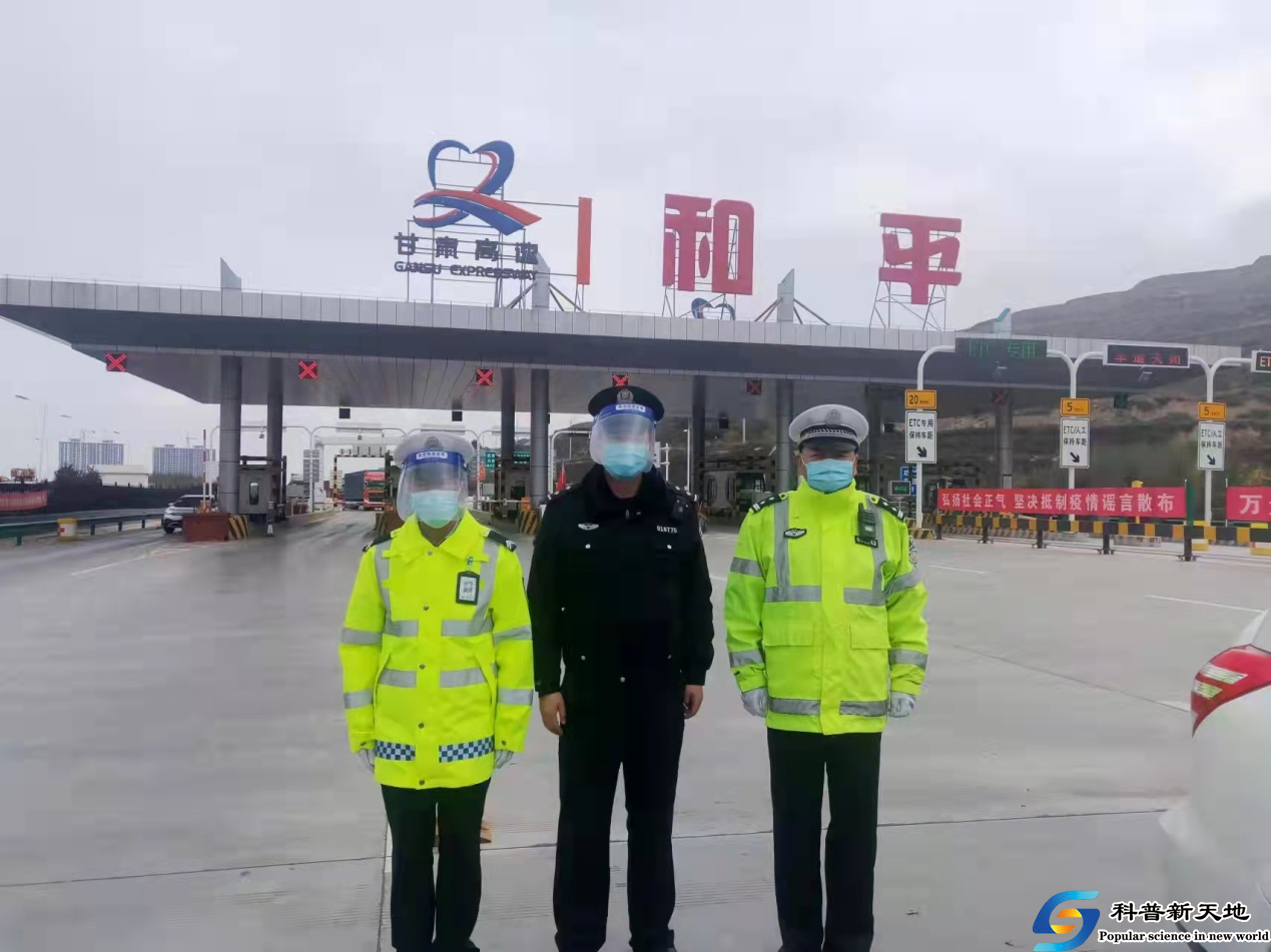 织密疫情防空网!兰州榆中公安交警在行动